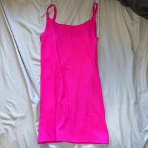 Barbie pink ribbed cami 🎀